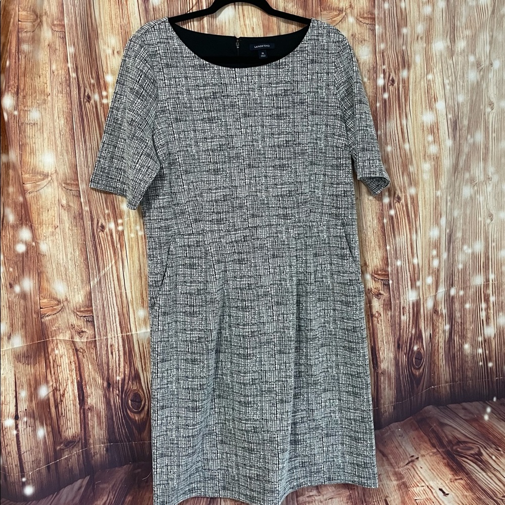 Lands’ End Shift Dress Classic Piece